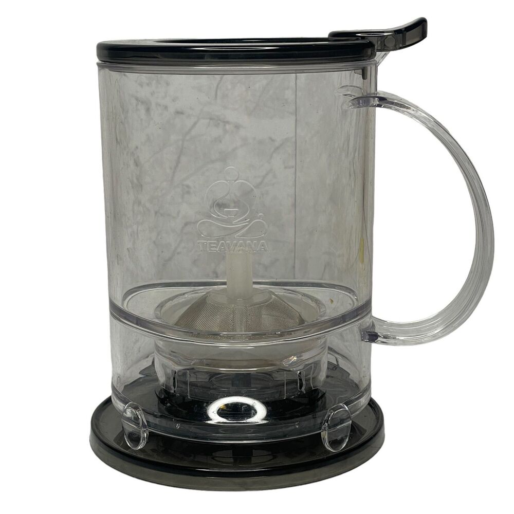 Teavana Perfectea Tea Maker 16oz Clear Plastic Infuser Pitcher Pour Over